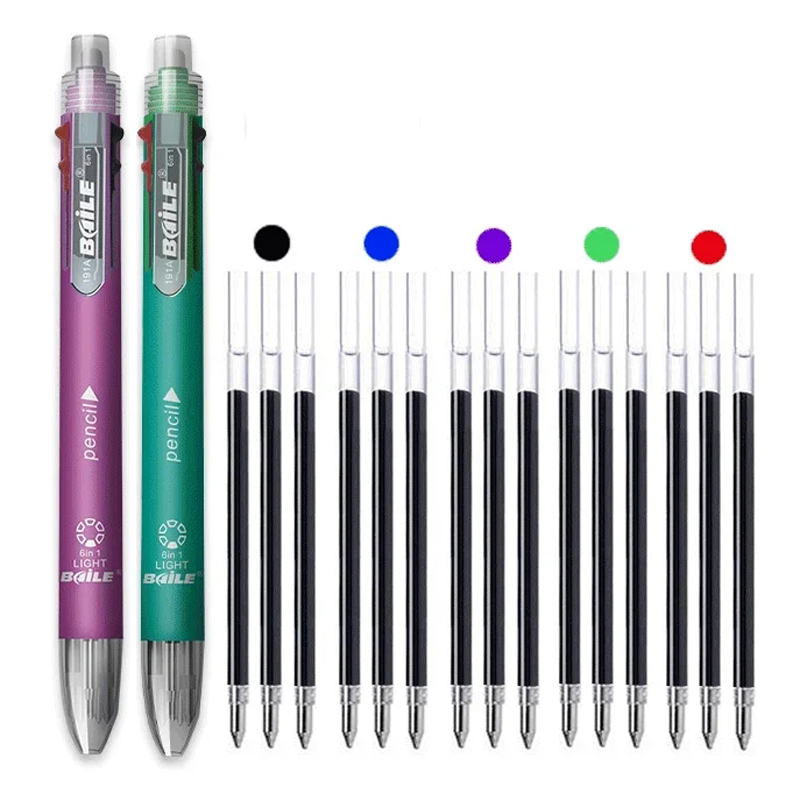Staedtler Pencil Lumocolor - 4/12Pcs 6 in 1 MultiColor Pen