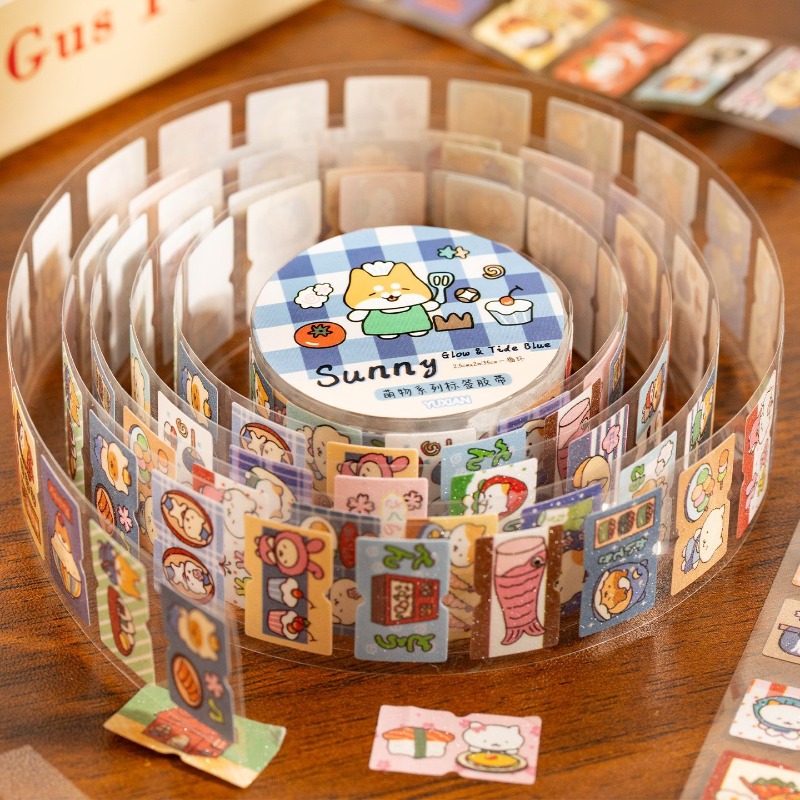 Cartoon Cat Washi Tape Set of  - Washi Tape Set review and price