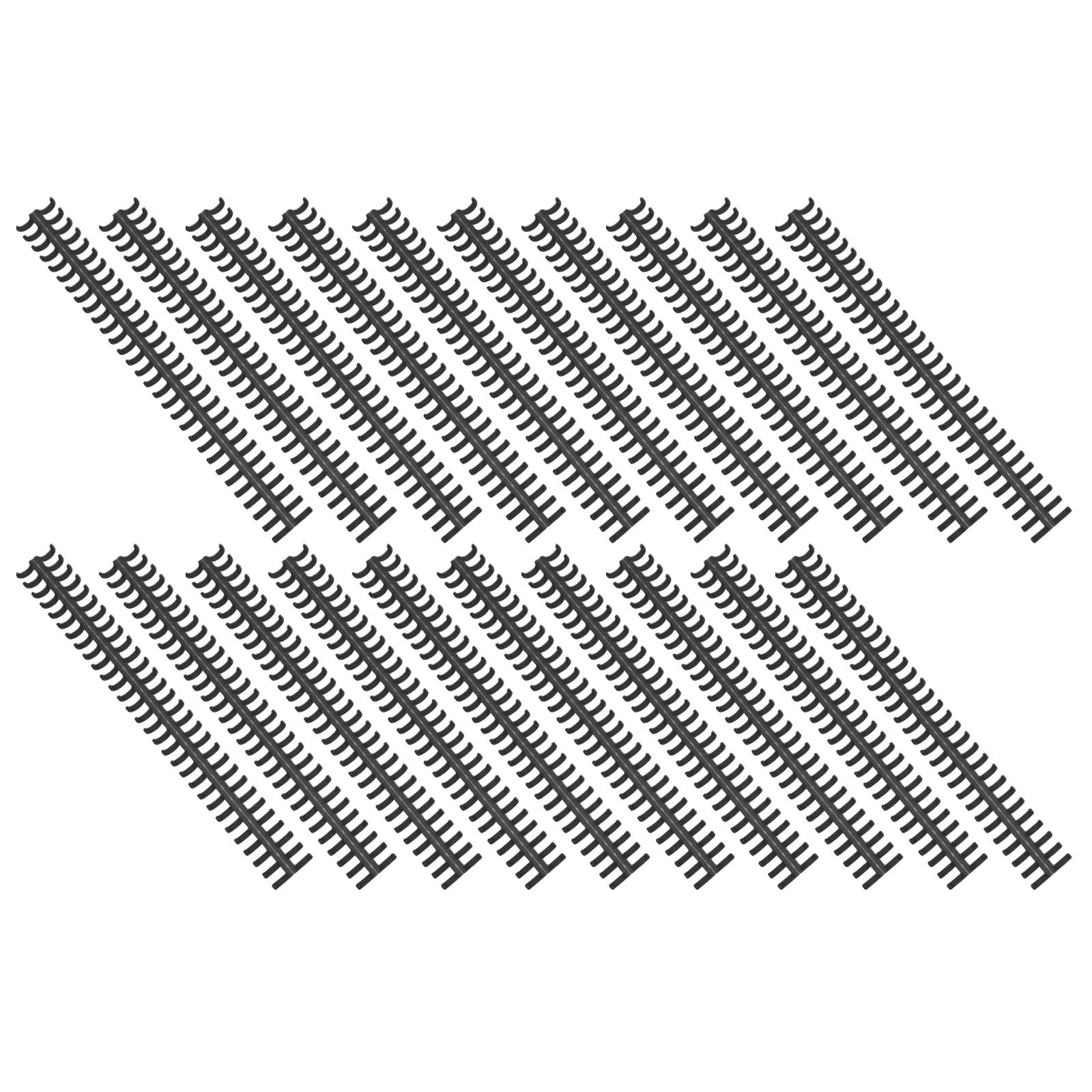 20Pcs Spiral Notebook Binding  - Binding Comb Plastic review and price