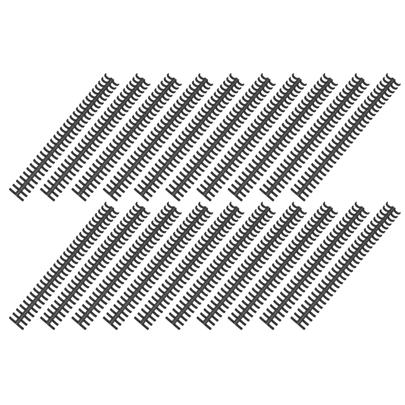 20Pcs Spiral Notebook Binding  - Binding Comb Plastic review and price