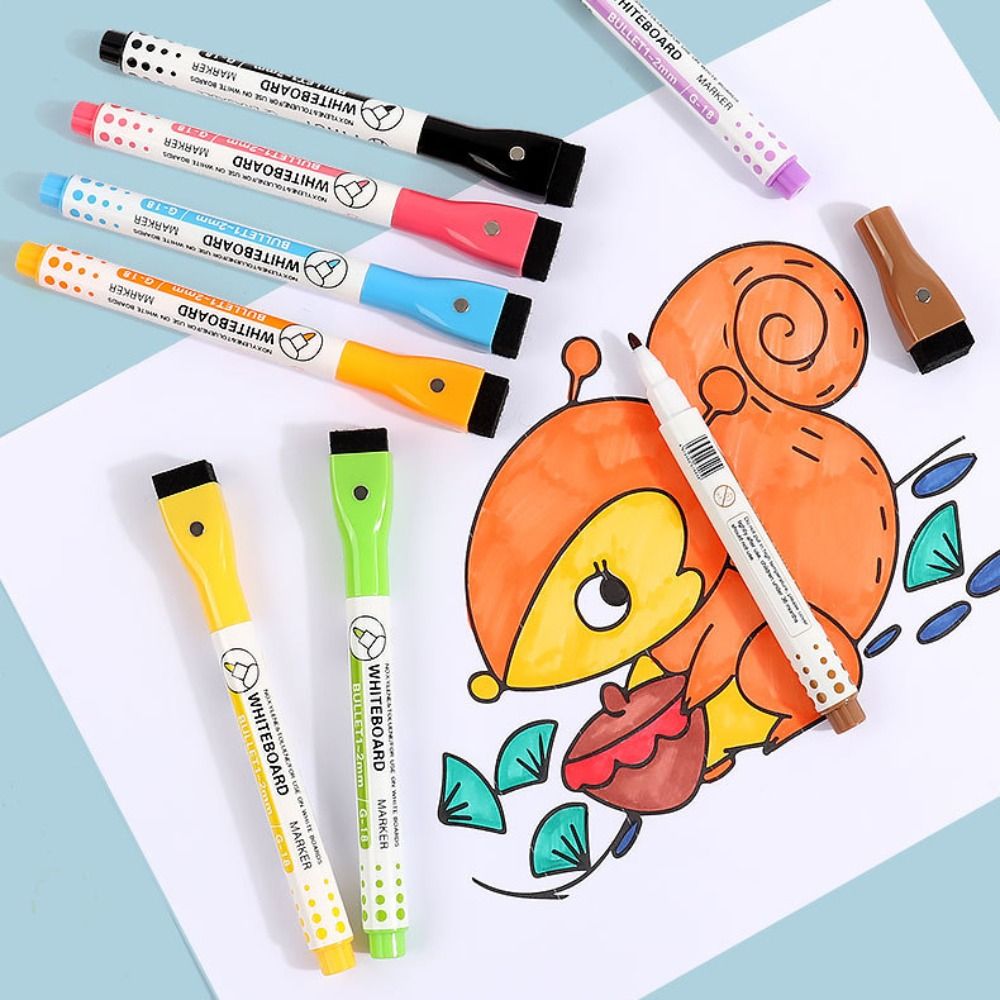 Erasable Multi-Color Magnetic  - Whiteboard Marker Set review and price