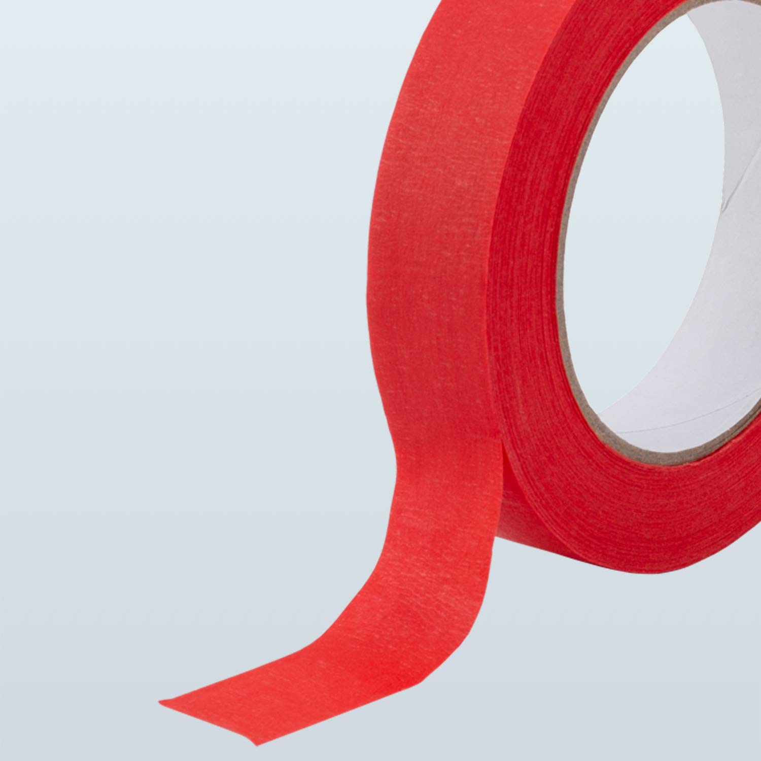 Red Masking Tape 13mm Wide Eas - Label Printer Tape review and price