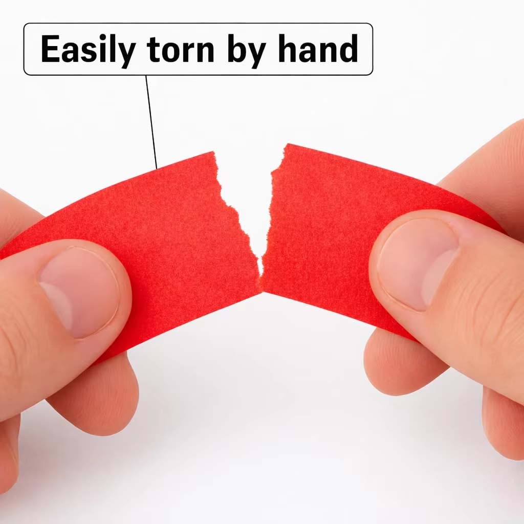 Red Masking Tape 13mm Wide Eas - Label Printer Tape review and price