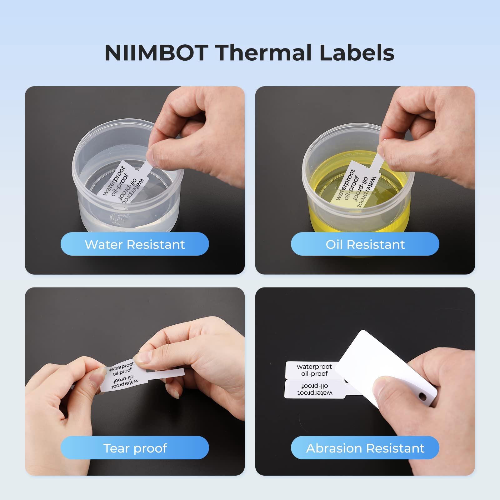 Niimbot Color Cable Label Wate - Label Printer Tape review and price
