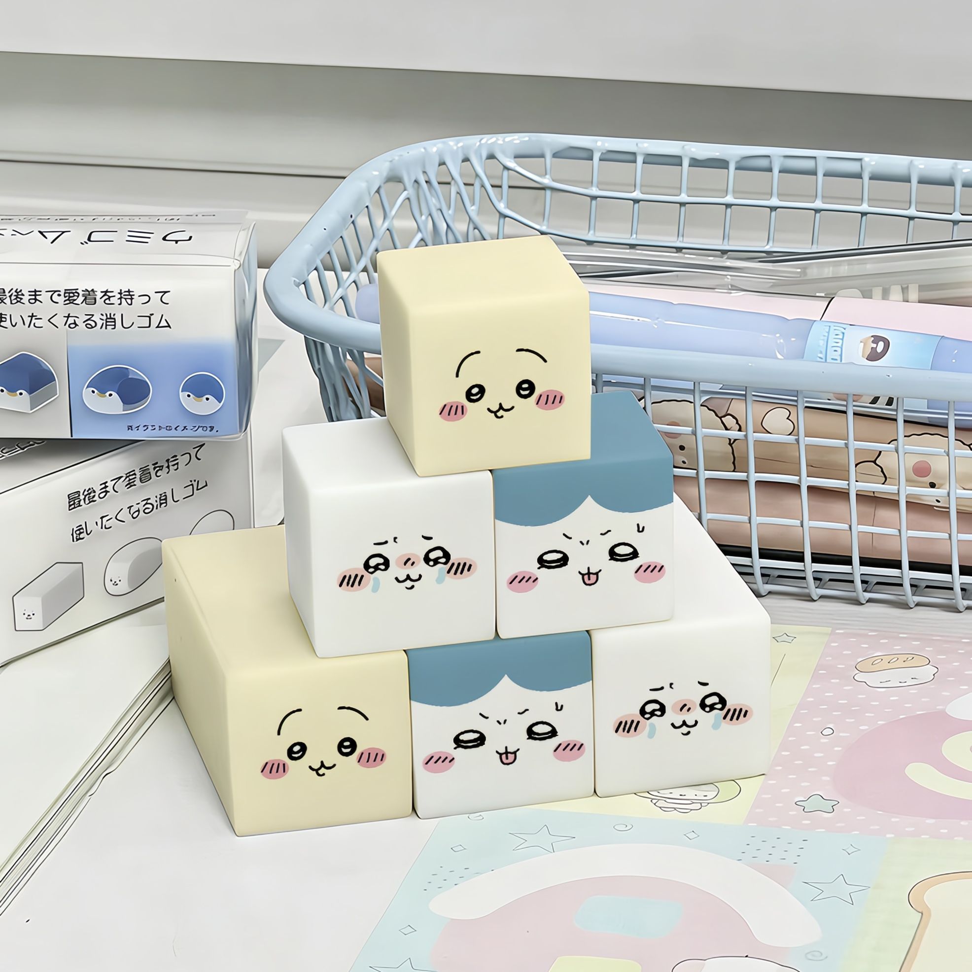 Chiikawa Eraser Cute Cartoon R - Stationery Office review and price