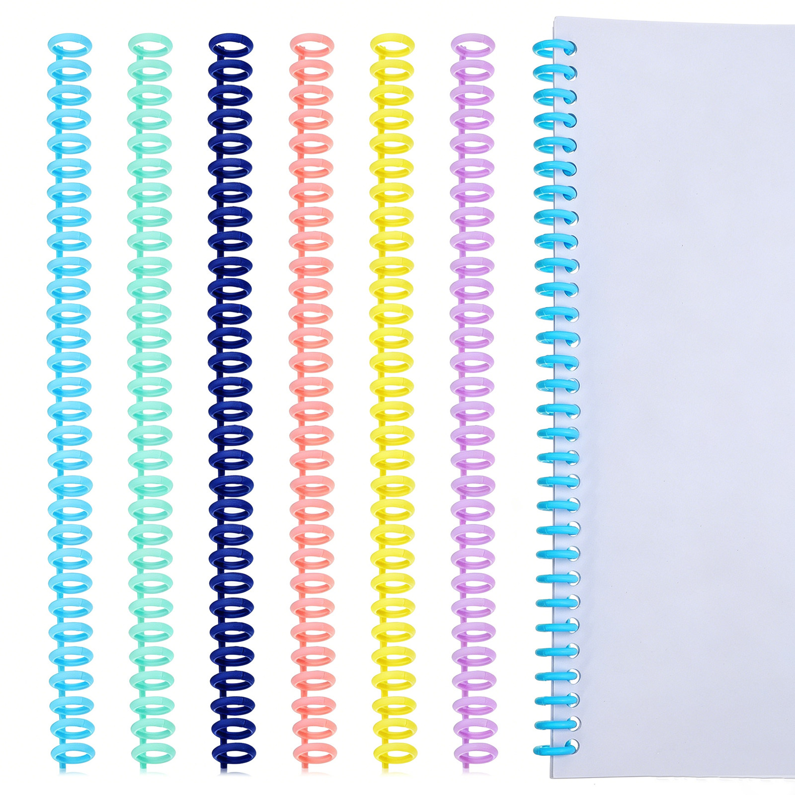 12Pcs Stylish Color Plastic Bi - Binding Comb Plastic review and price