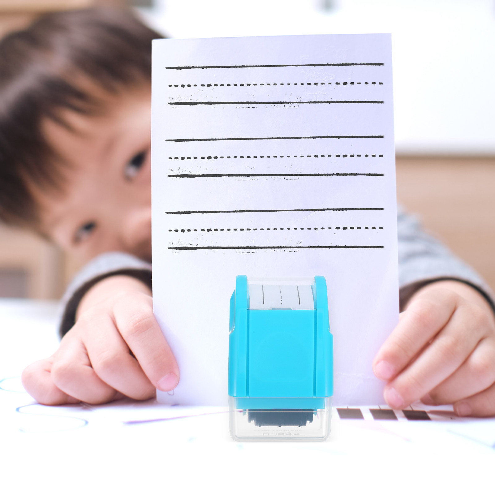 Self Inking Handwriting Lines  - Self Inking Stamp review and price